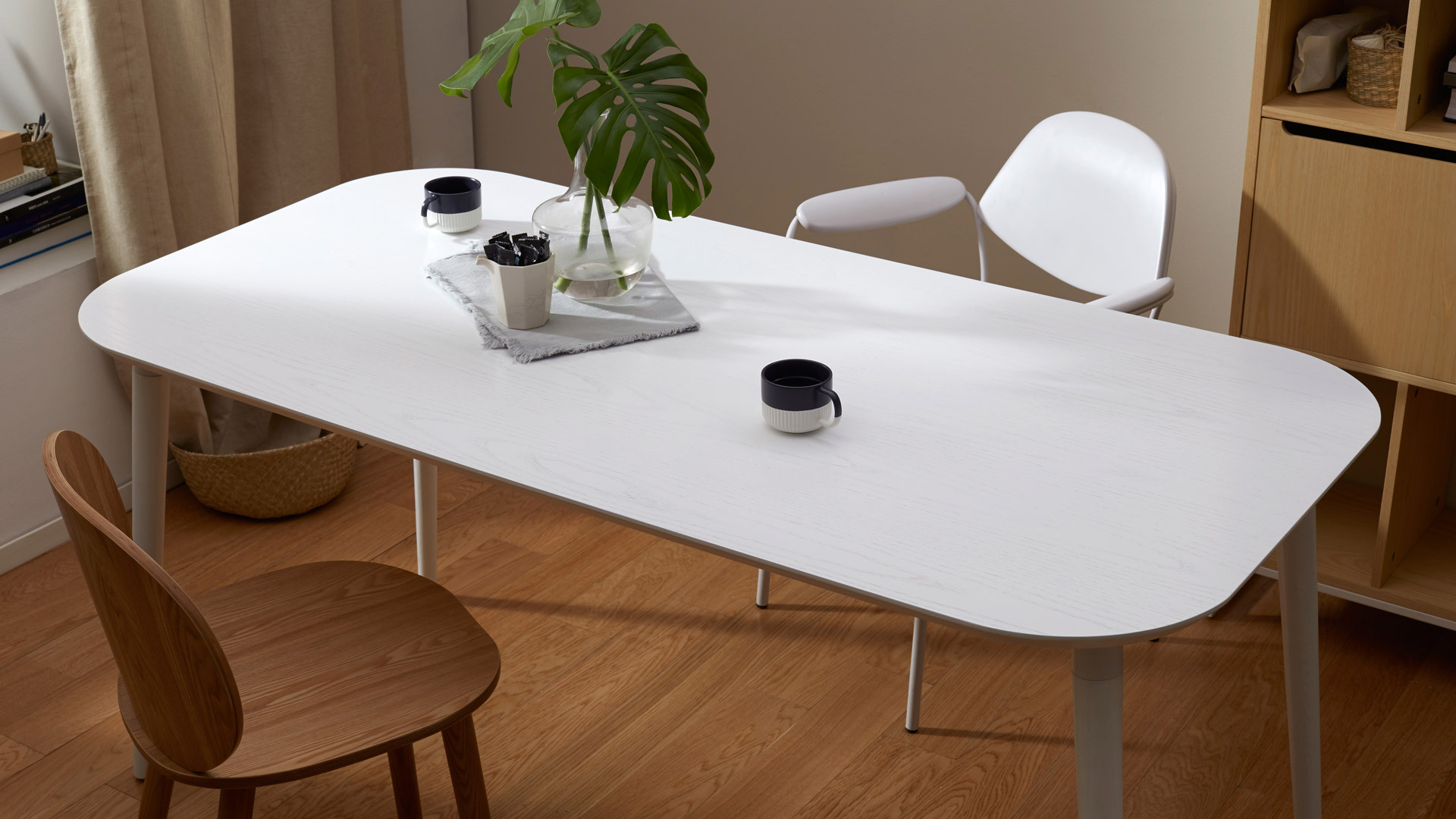 意式岩板餐桌简约家用小户型多功能北欧实木餐桌可折叠伸缩圆桌-阿里巴巴