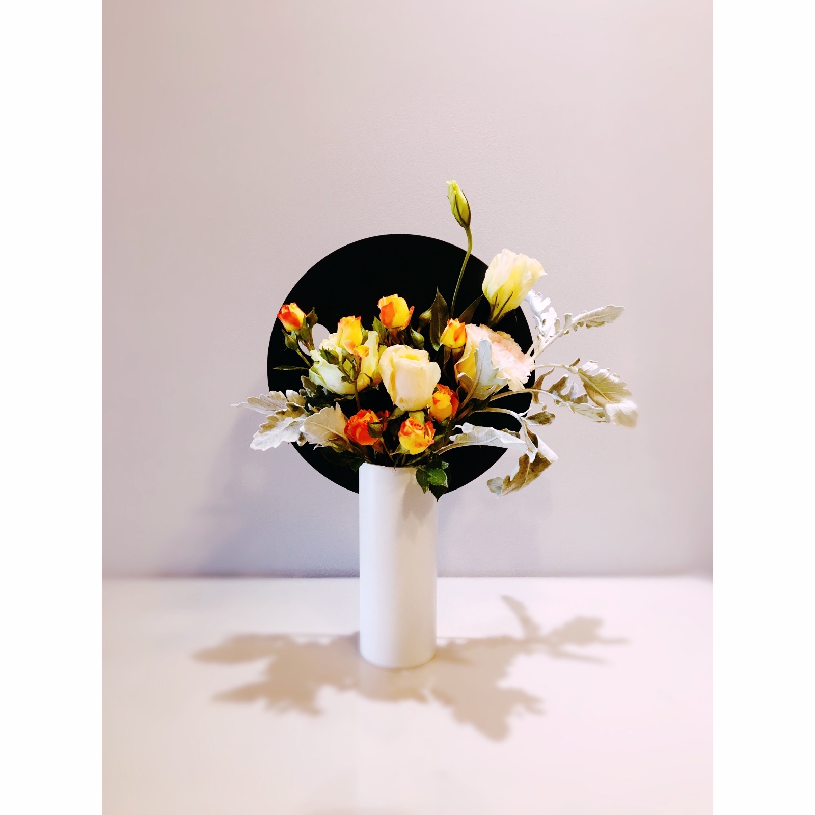 ಠ_ಠJUJU对圆率组合装饰花瓶发布的晒单效果图及评价