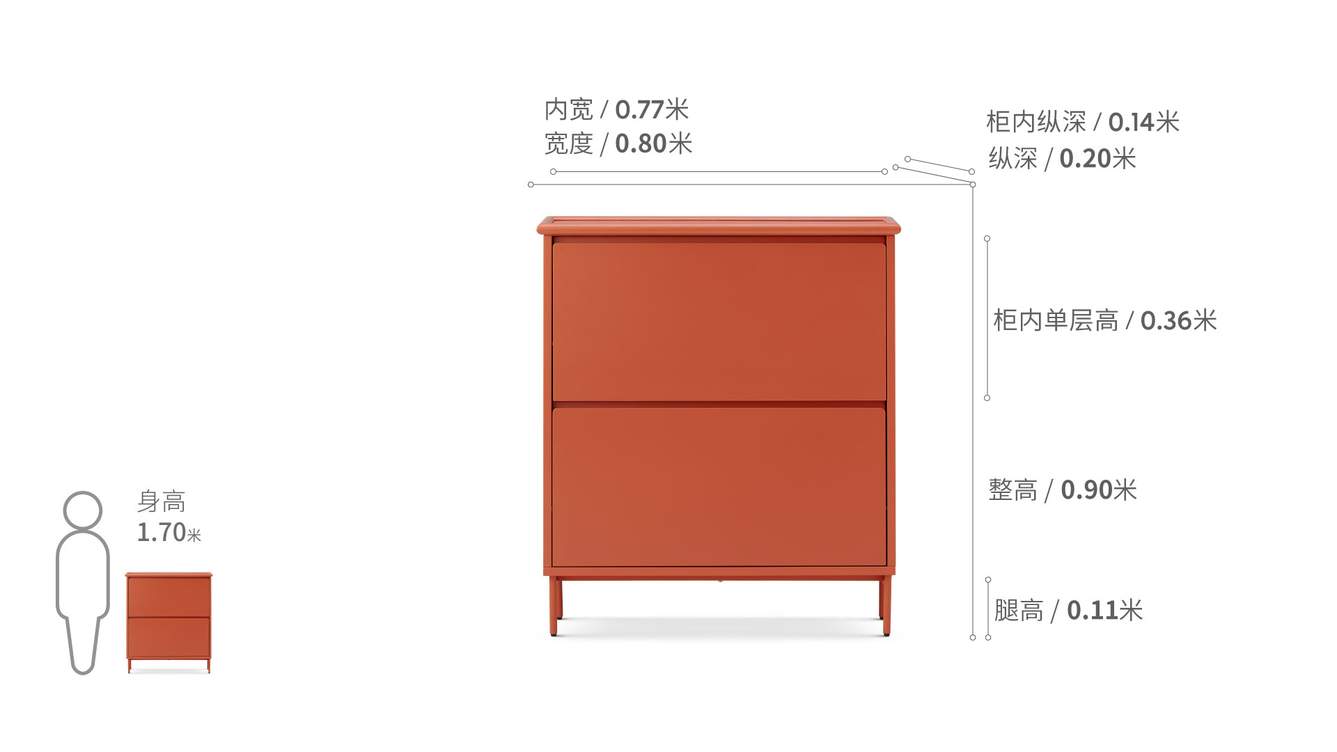 美术馆鞋柜柜架效果图