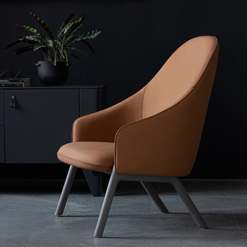 鞍椅真皮休闲椅