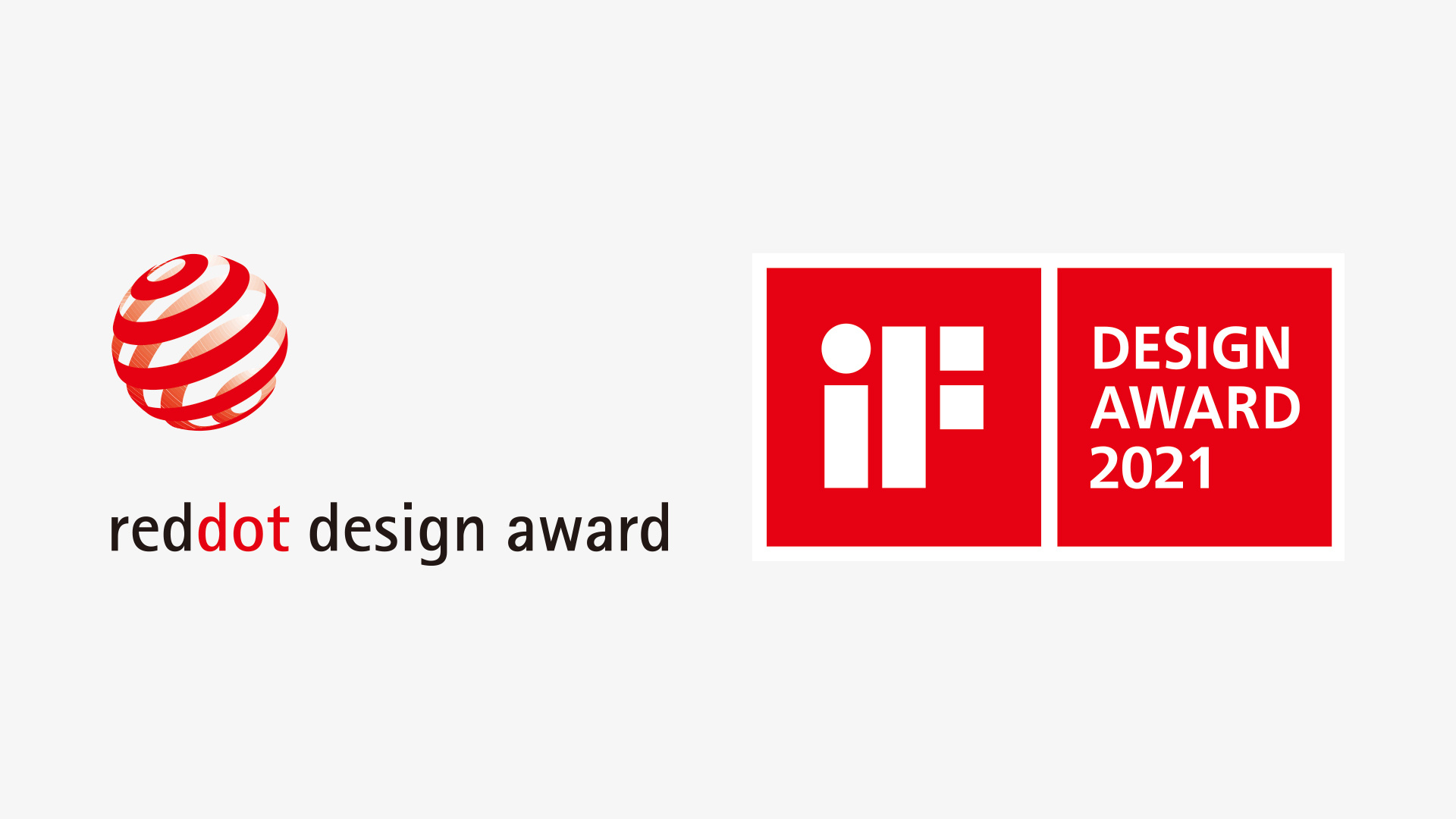 荣获2021年度红点奖&德国iF设计奖<br/>Red Dot Award Product Design & iF Design Award 2021