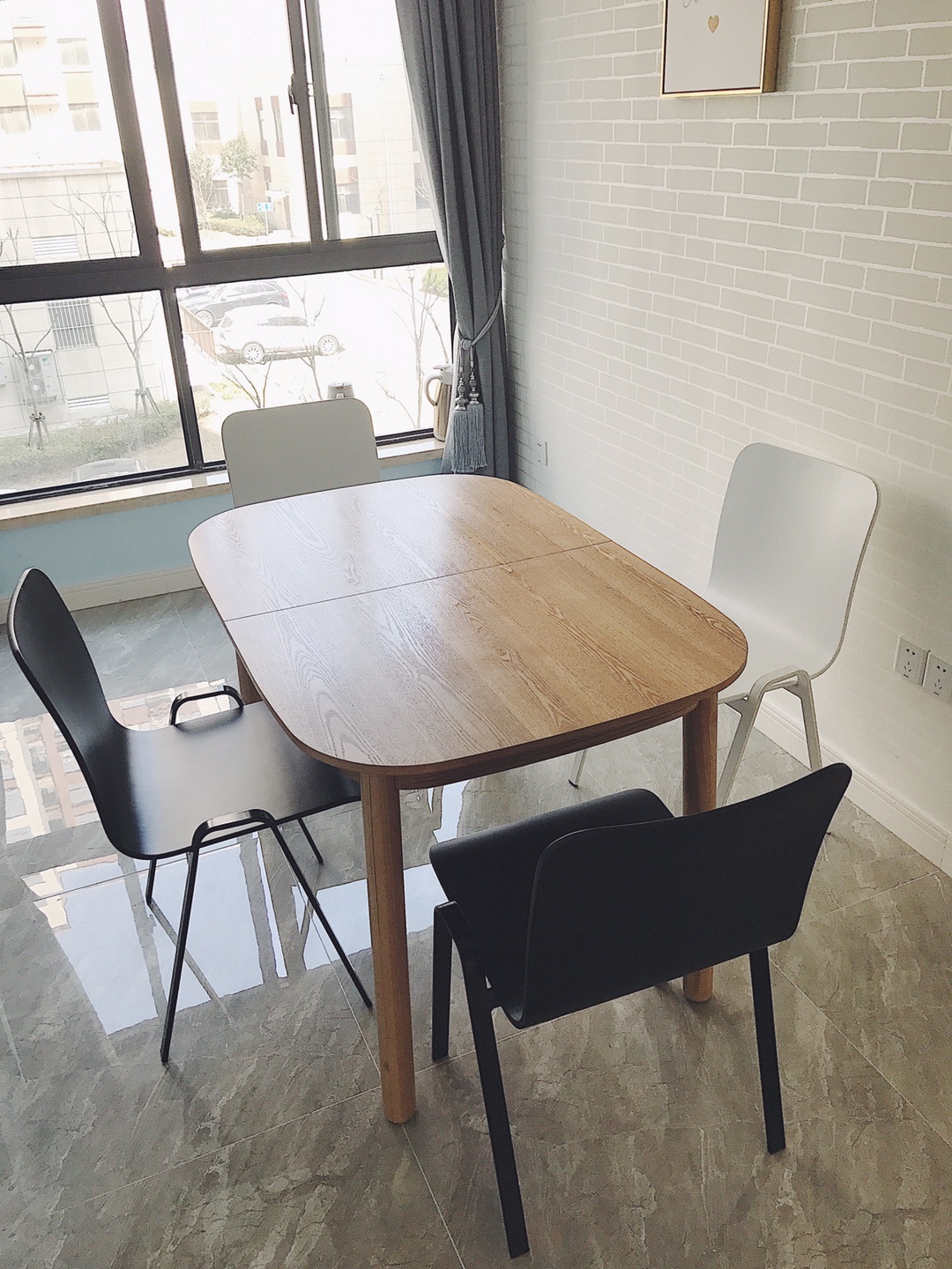 zhousheng对瓦雀伸缩桌03 1.2-1.5米发布的晒单效果图及评价